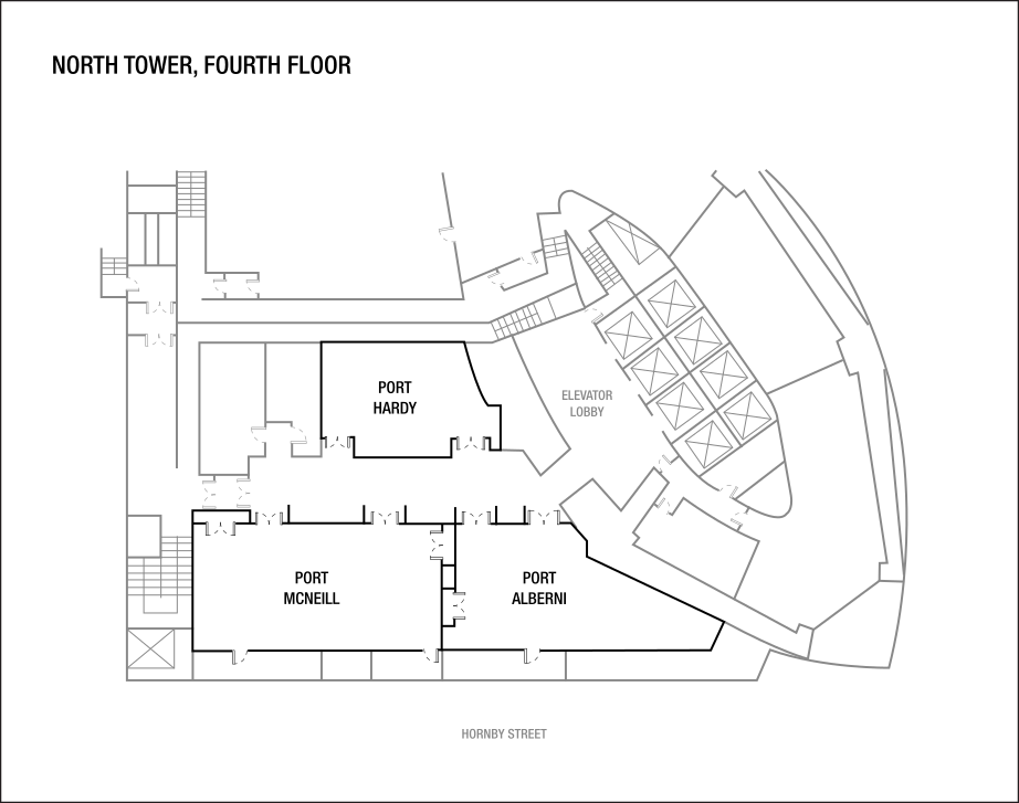 Plans de l’étage de la salle de réunion