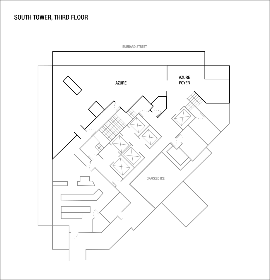 Plans de l’étage de la salle de réunion
