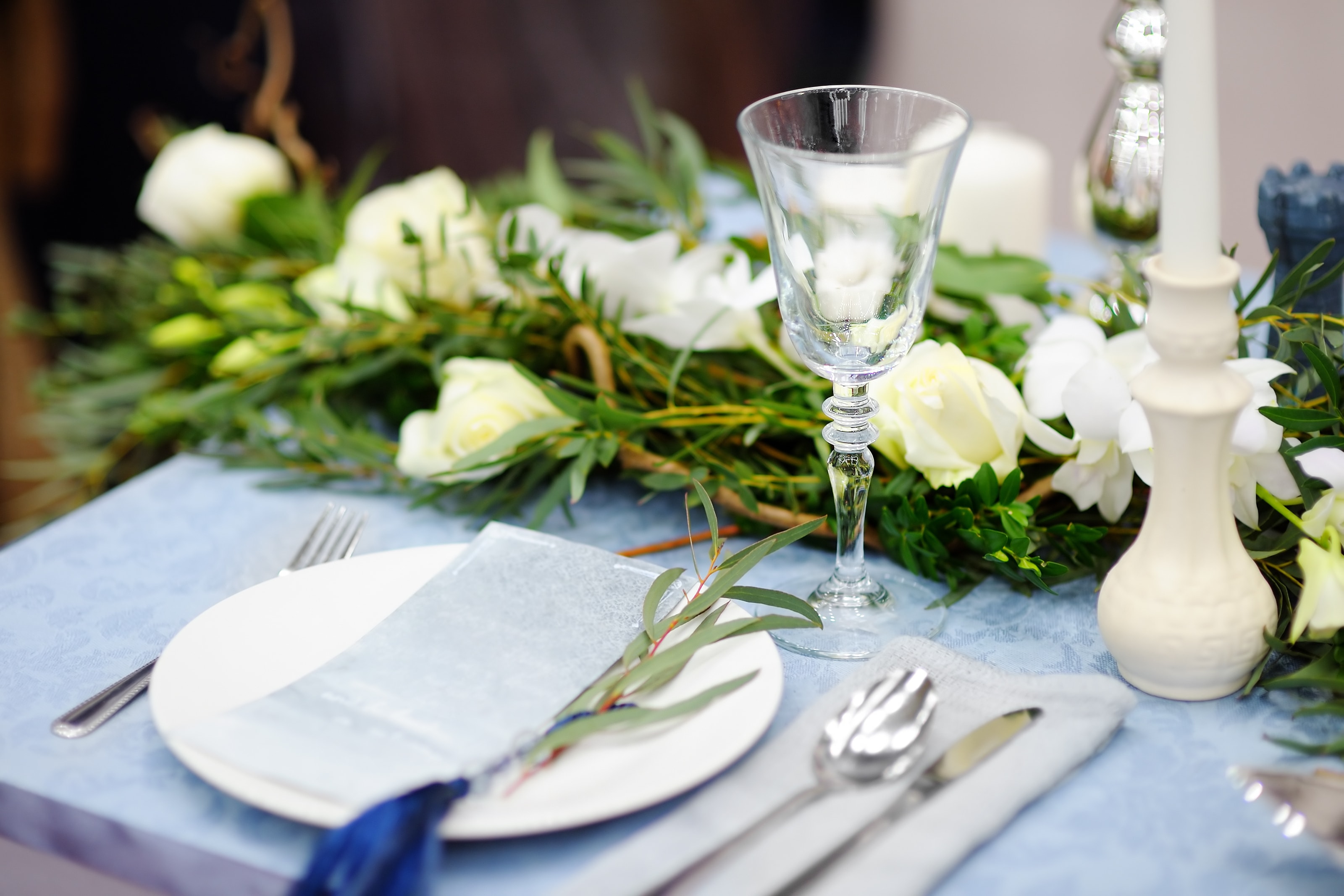 Wedding table decoration