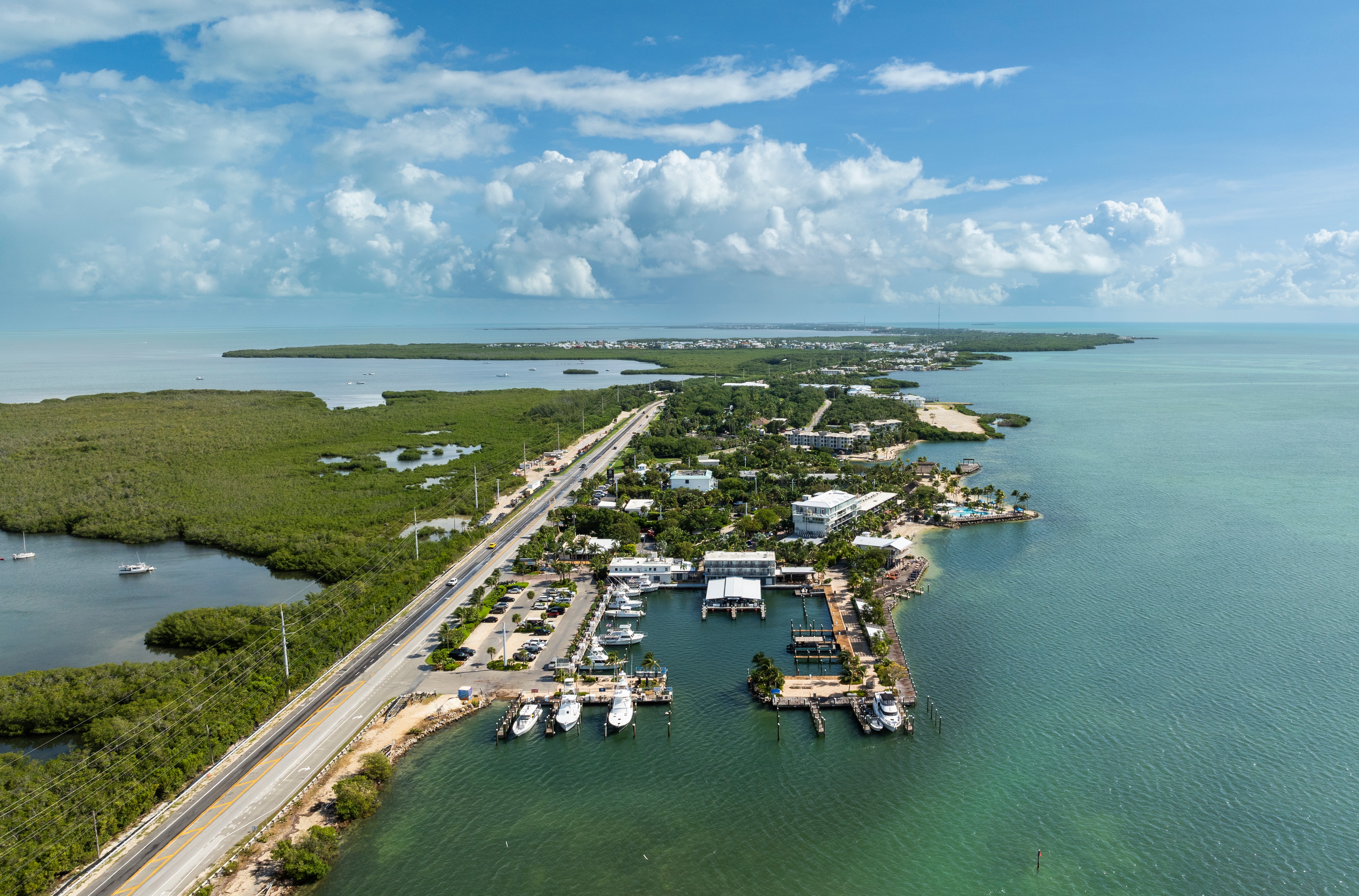 Marina in Islamorada Florida Keys