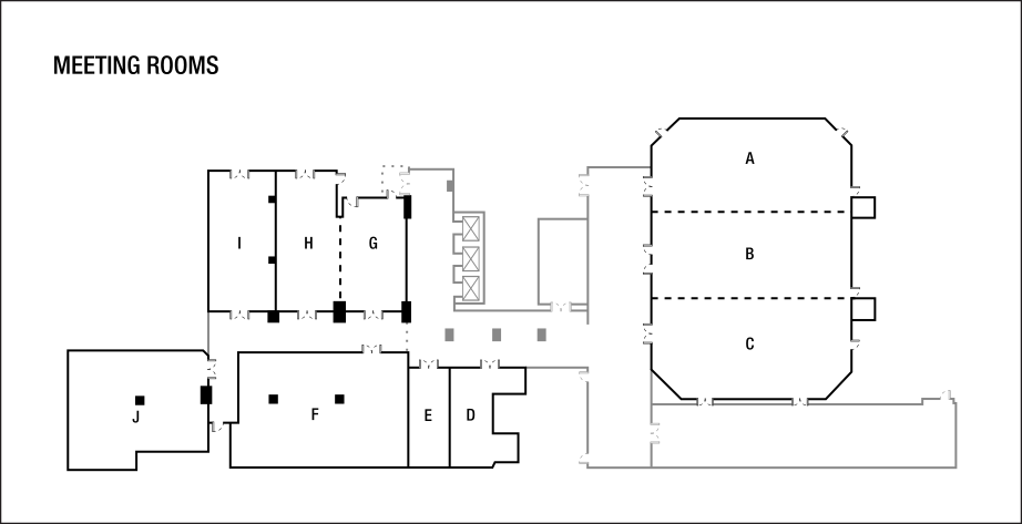 Plans de l’étage de la salle de réunion