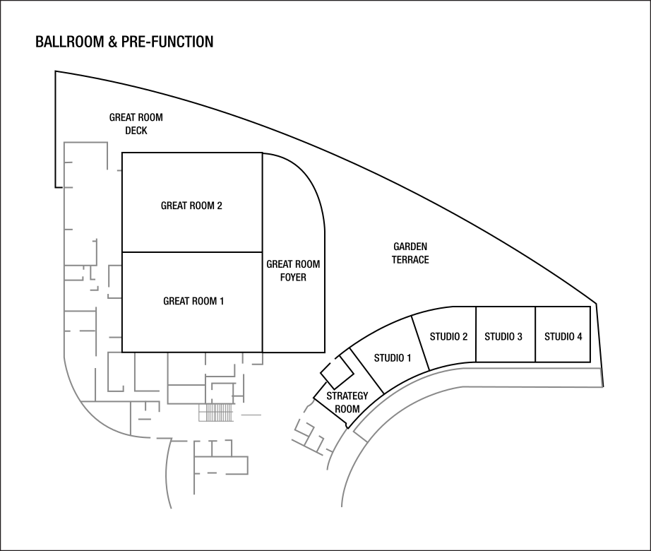 مخططات طابق قاعة الاجتماعات