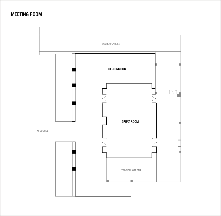 会議室のフロアプラン
