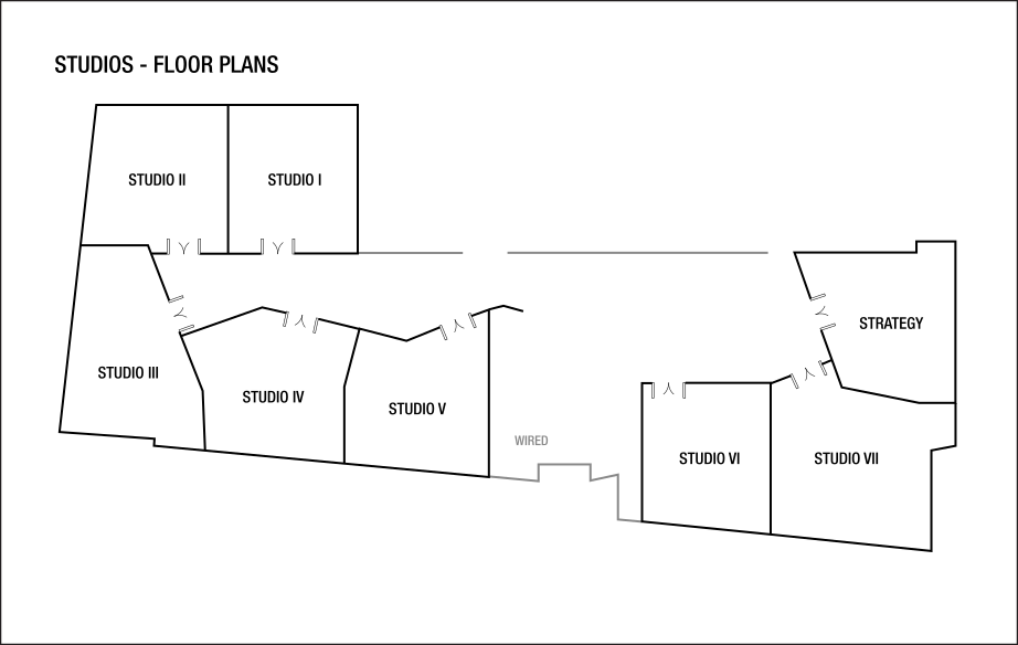 Planos de la sala de reuniones