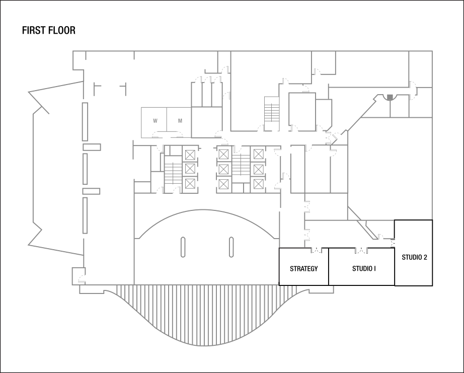 مخططات طابق قاعة الاجتماعات
