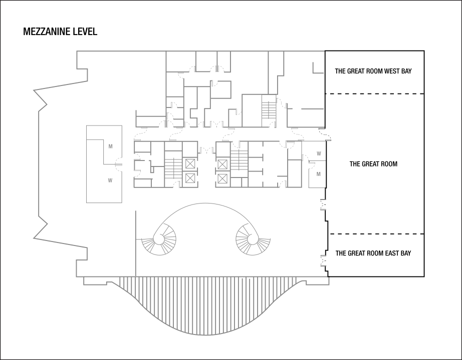 مخططات طابق قاعة الاجتماعات