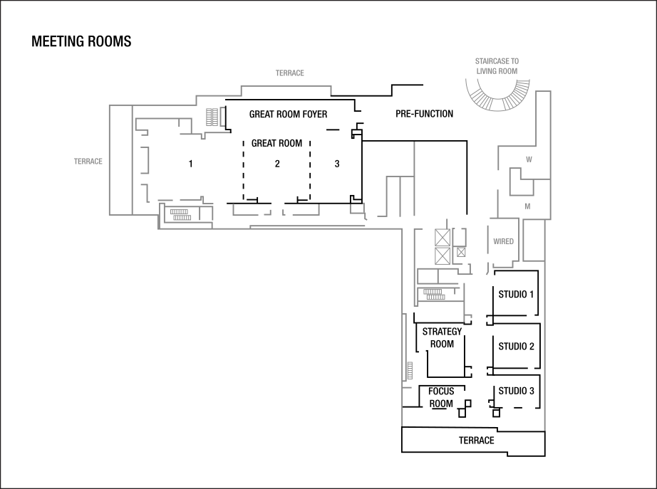 会議室のフロアプラン