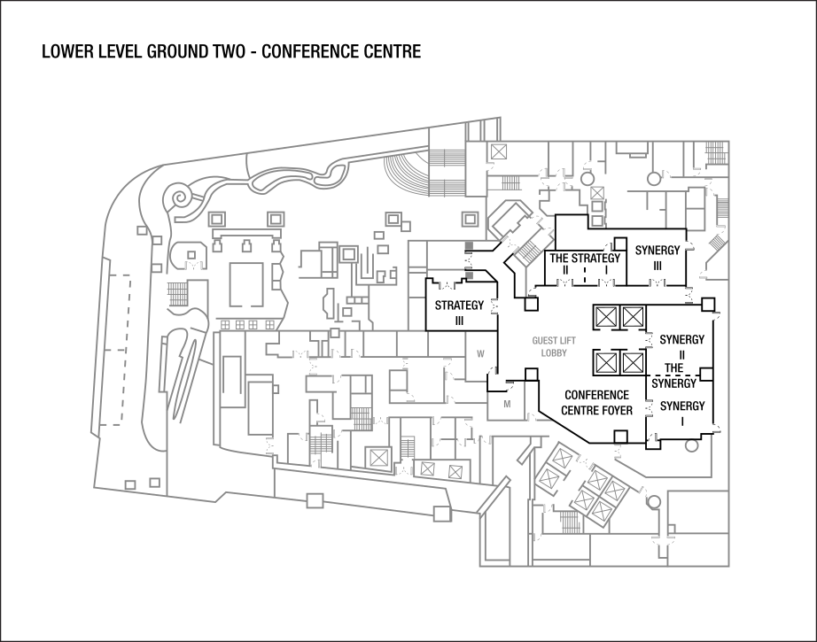 مخططات طابق قاعة الاجتماعات