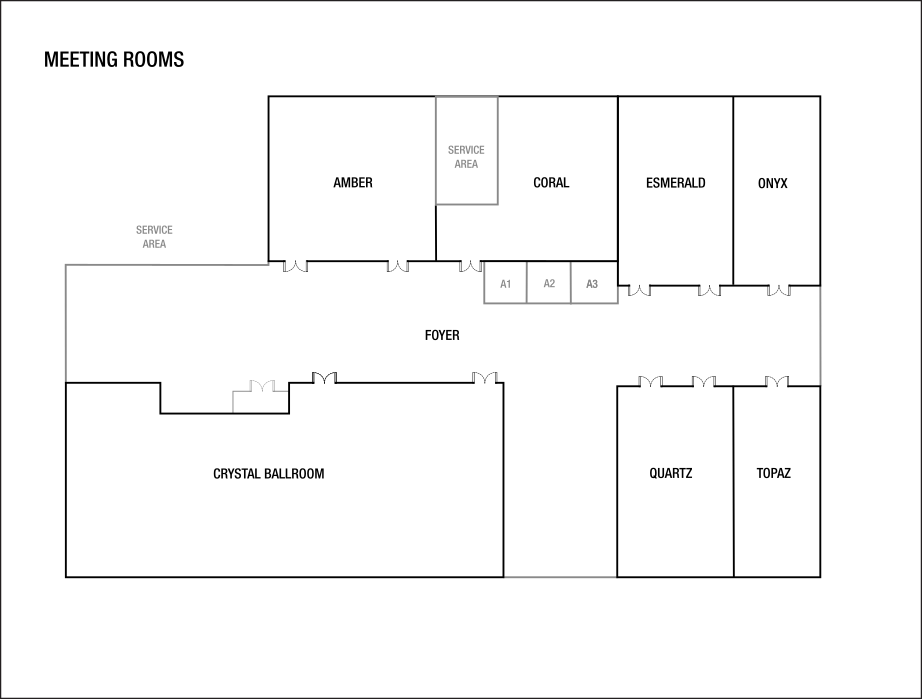 Planos de la sala de reuniones