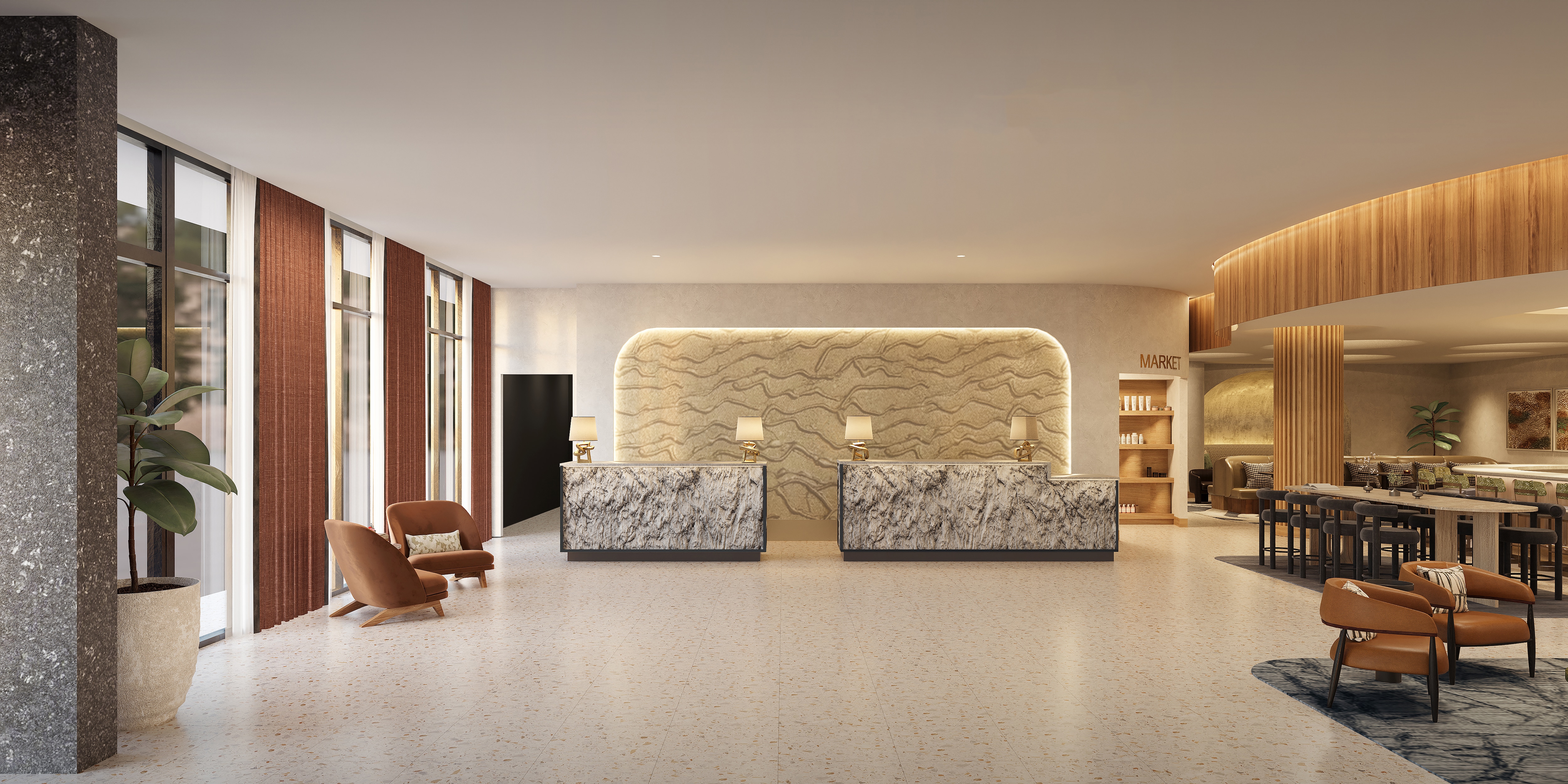 Lobby rendering