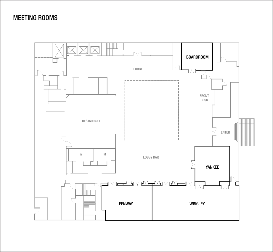 Planos de salas de reuniones