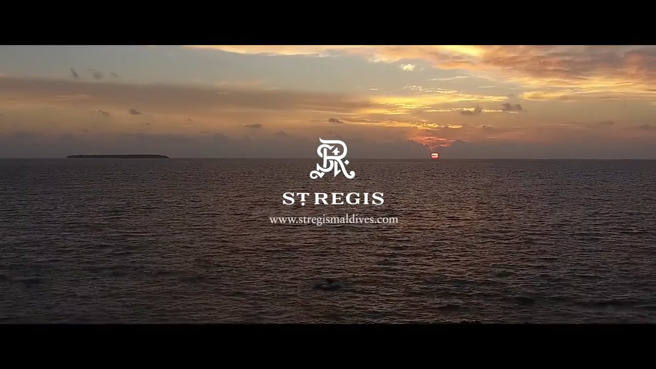 St Regis Maldives Aerial Overview of the Resort