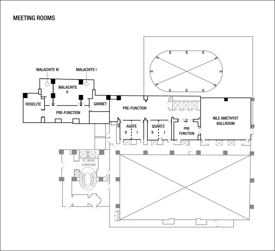 مخططات طابق قاعة الاجتماعات