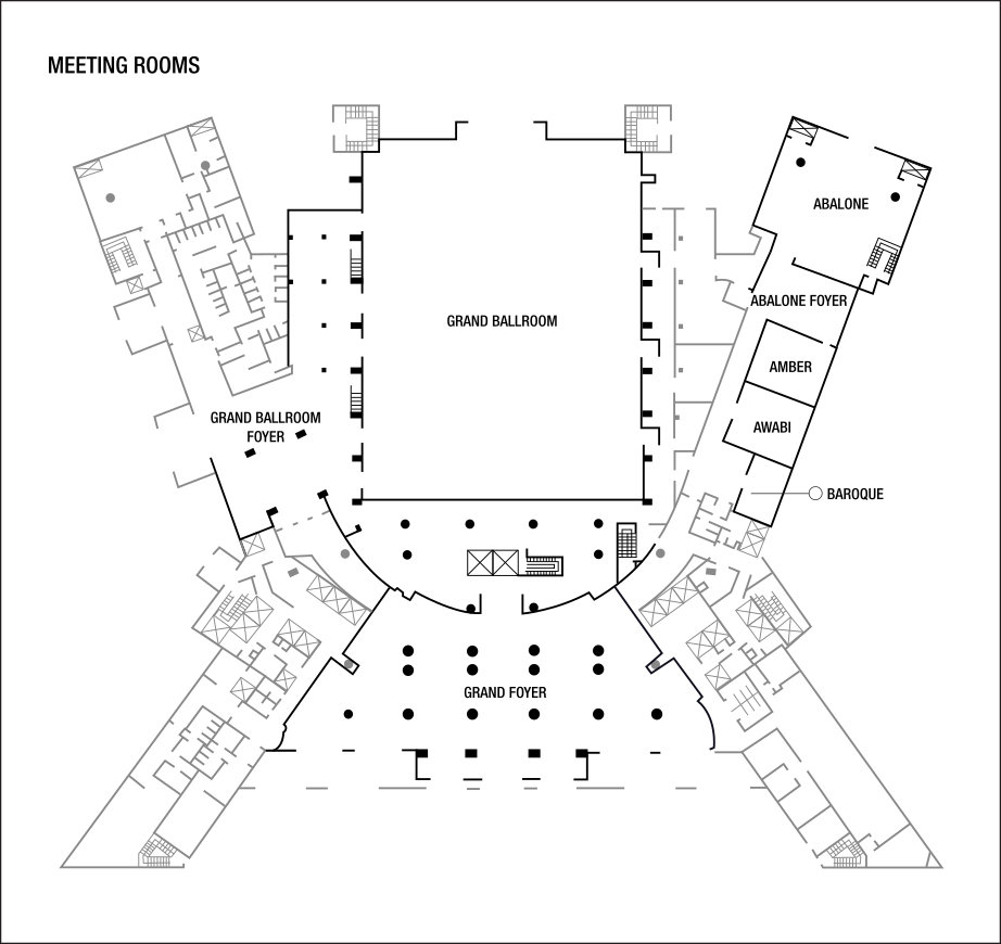 مخططات طابق قاعة الاجتماعات