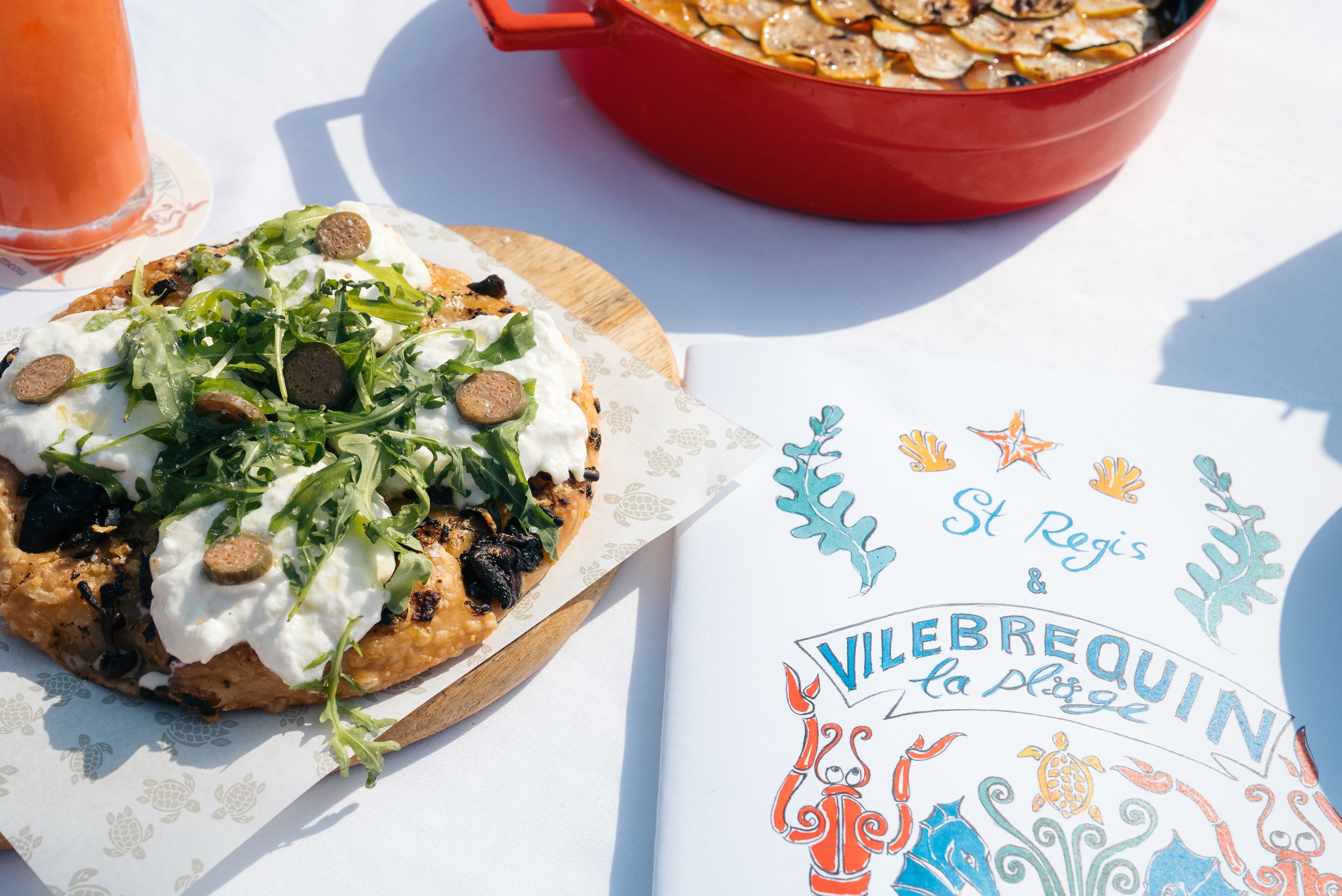 Vilebrequin la plage food