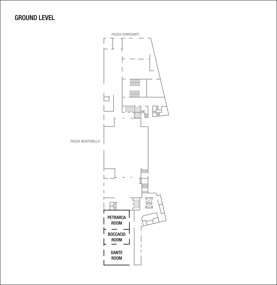 مخططات طابق قاعة الاجتماعات