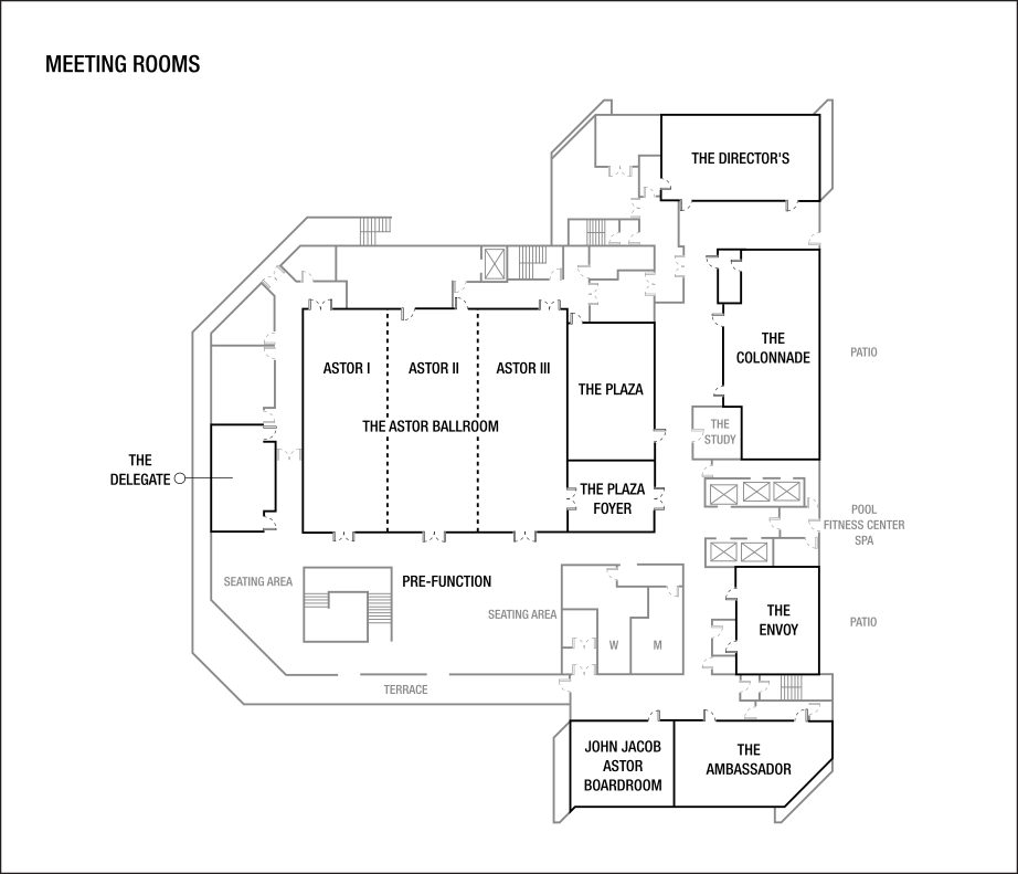 Planos de salas de reuniones