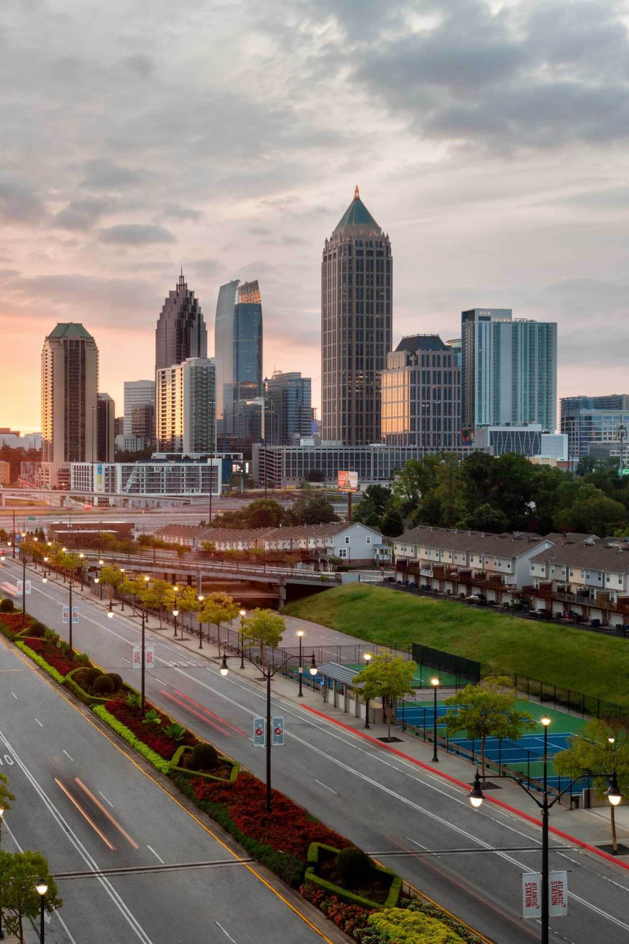 atlanta city skyline