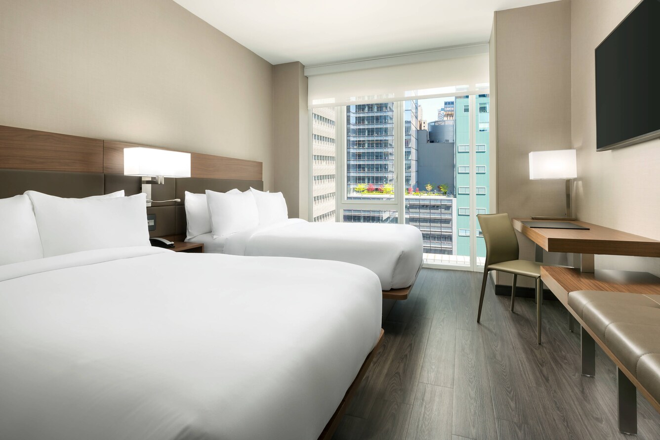 Double/Double City View Guest Room