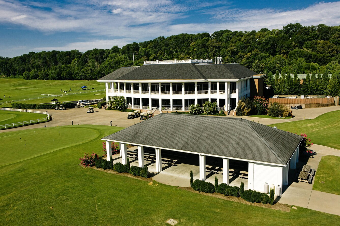 View of golf club campus