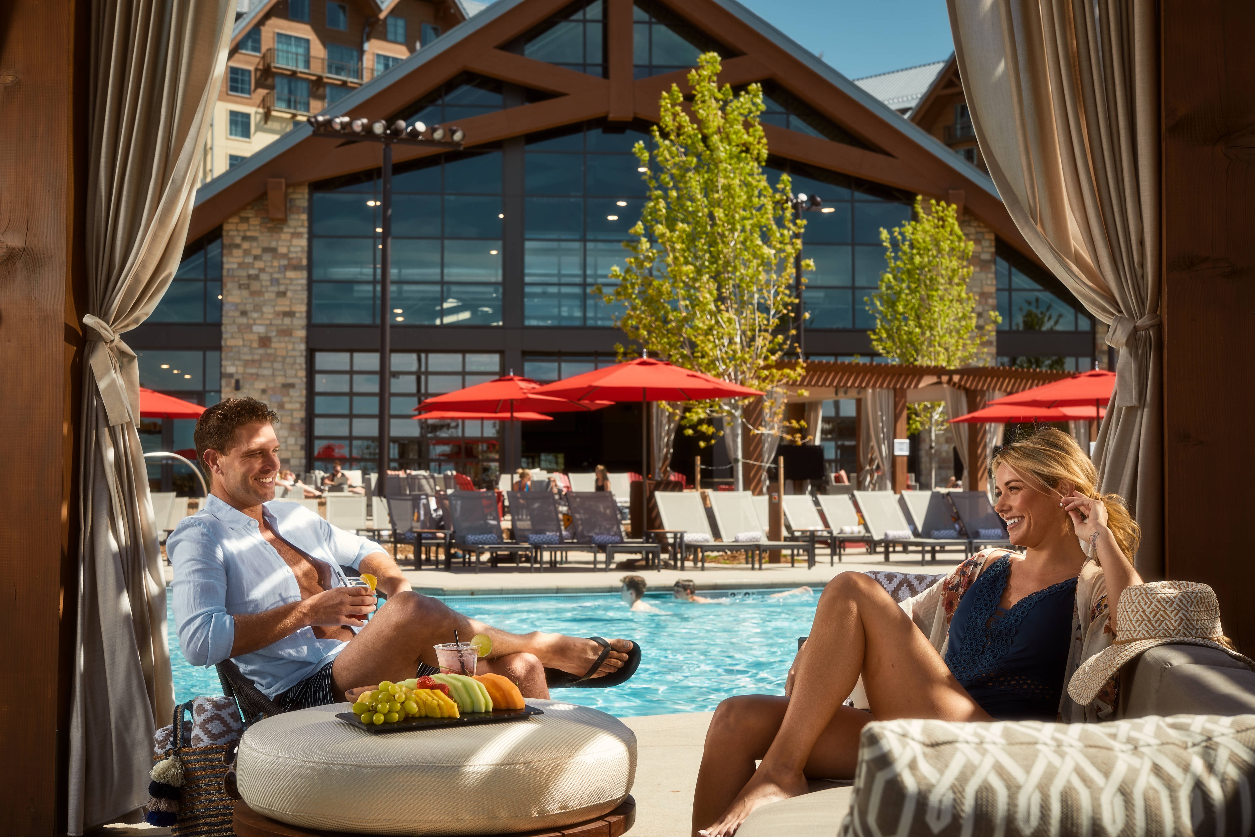 Private cabanas