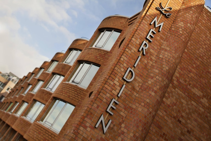 Le Meridien Stuttgart exterior facade.