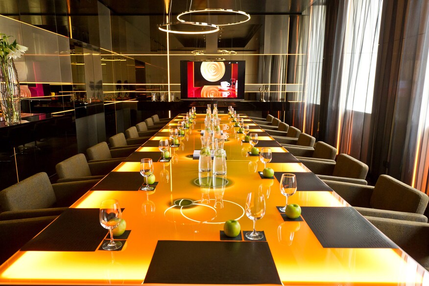 golden table