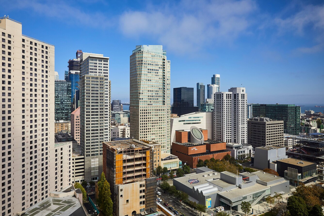 City view from a guest room