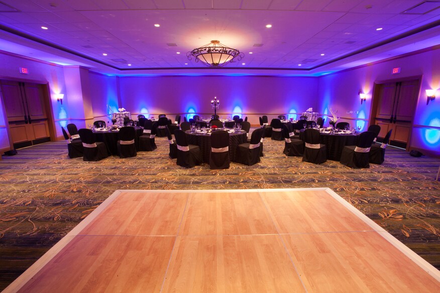 conference room with dance floor