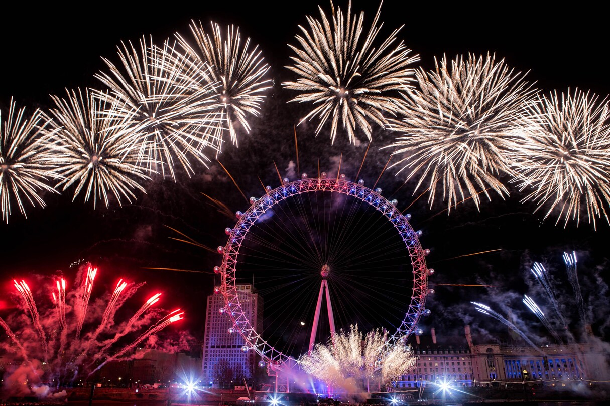 London Eye � New Year�s Eve