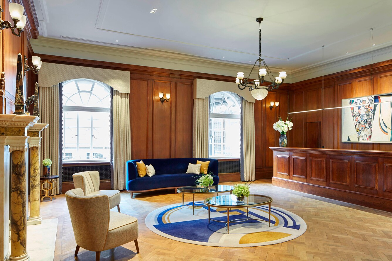 Hotel lobby