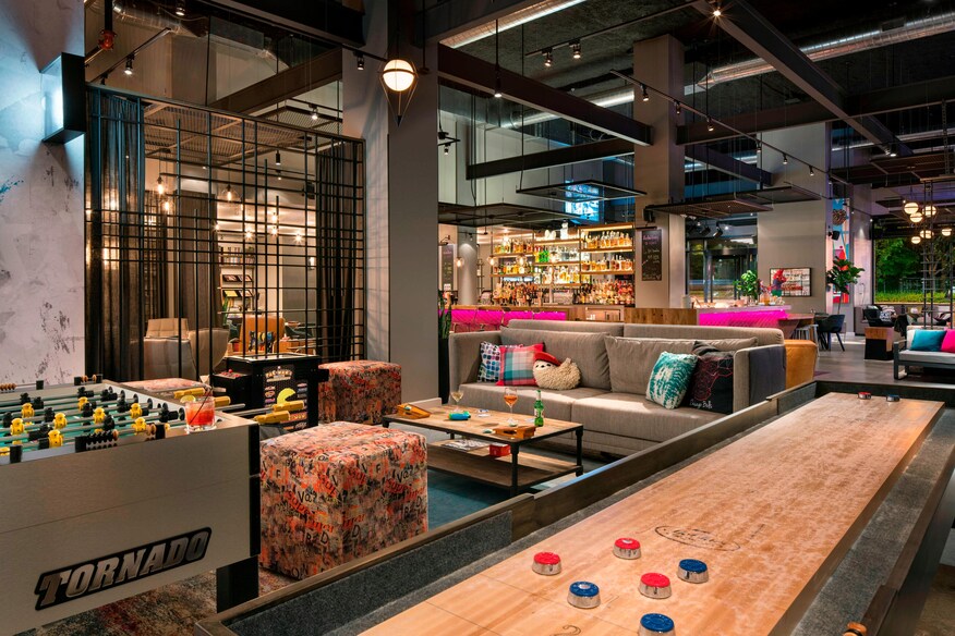 Moxy game room