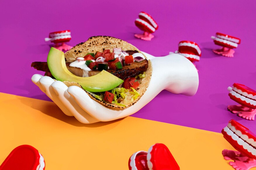 zombie taco hand