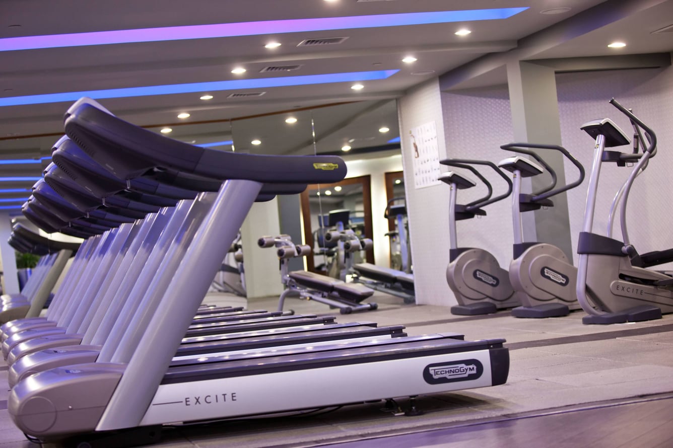 Treadmills at the Fitness Center