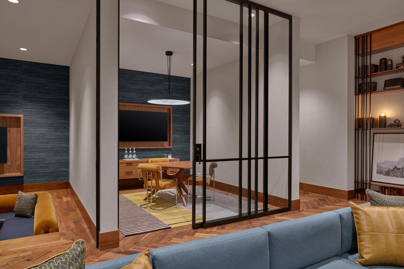 Small private meeting room.