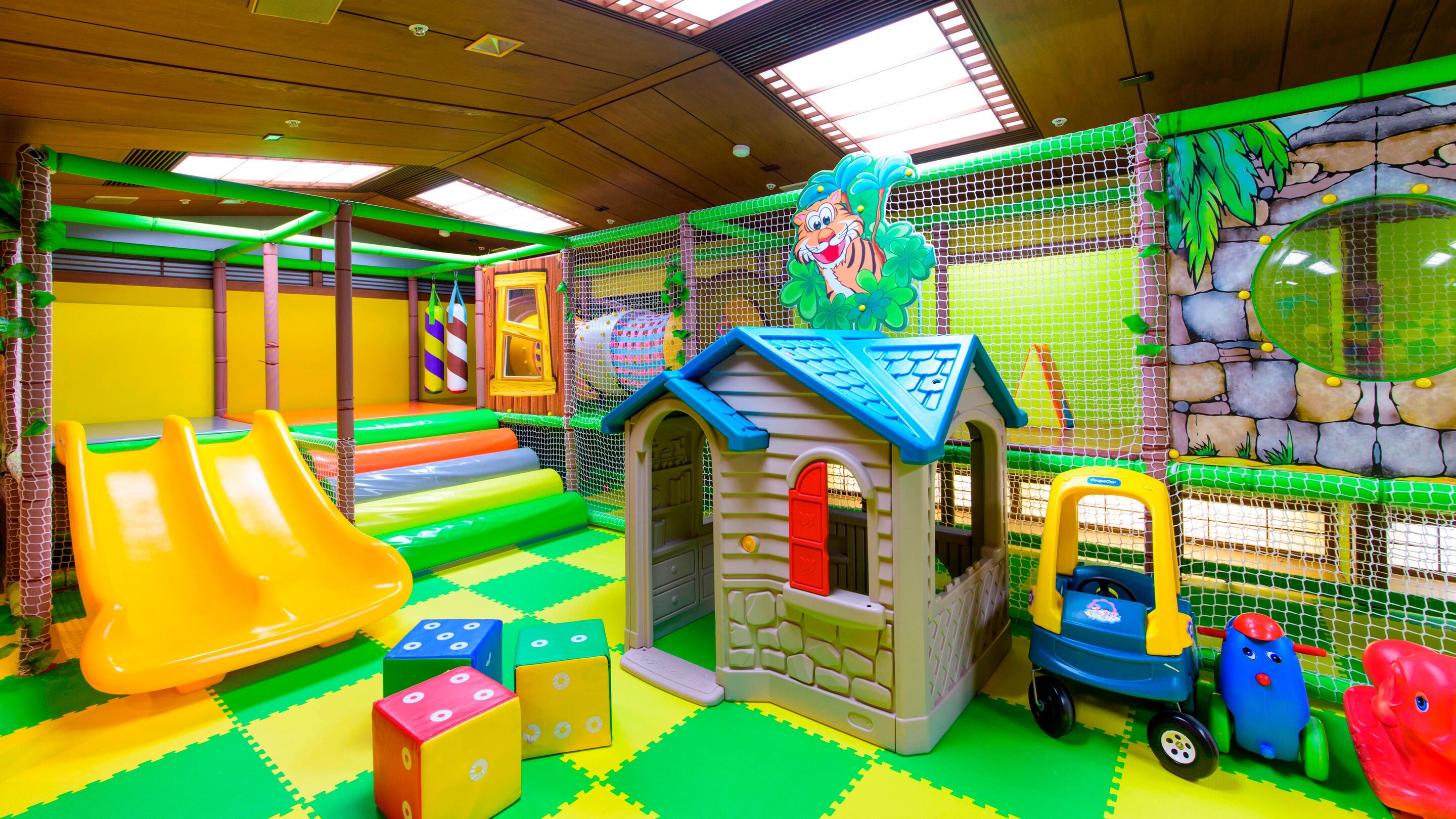 Children's play area.
