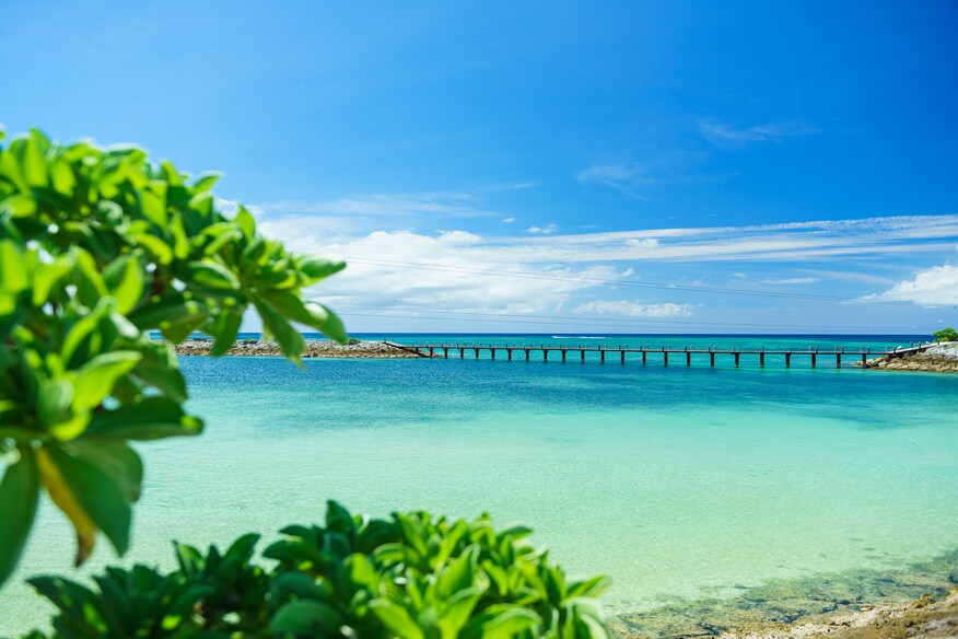 View of Sun Marina Beach.