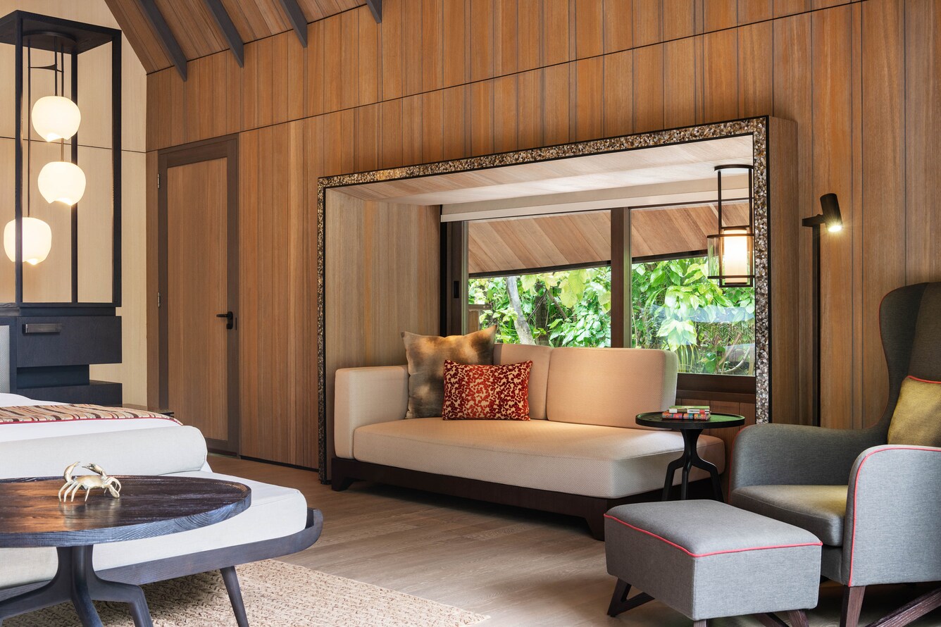 garden villa sitting area