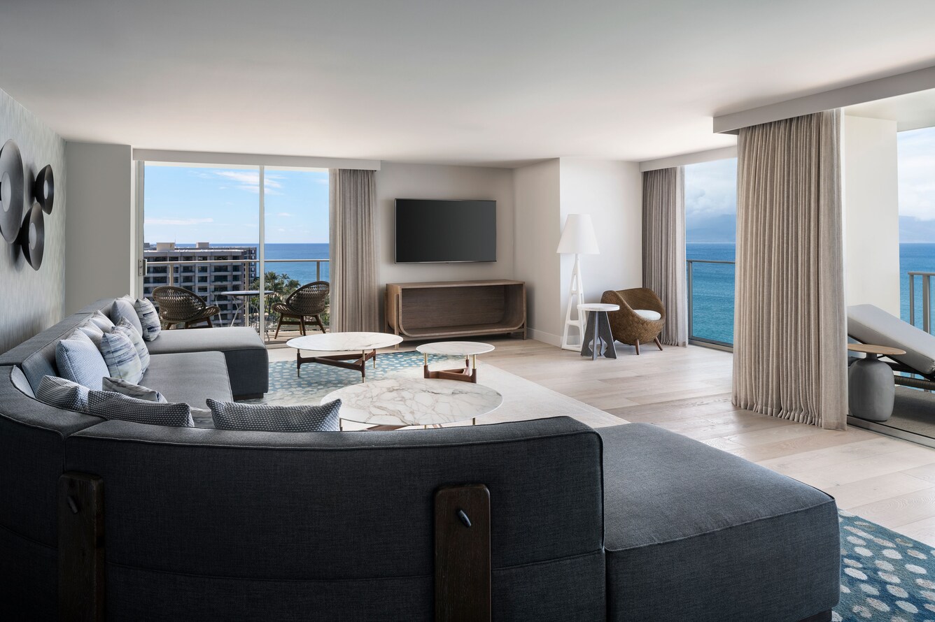 Penthouse Suite living area.