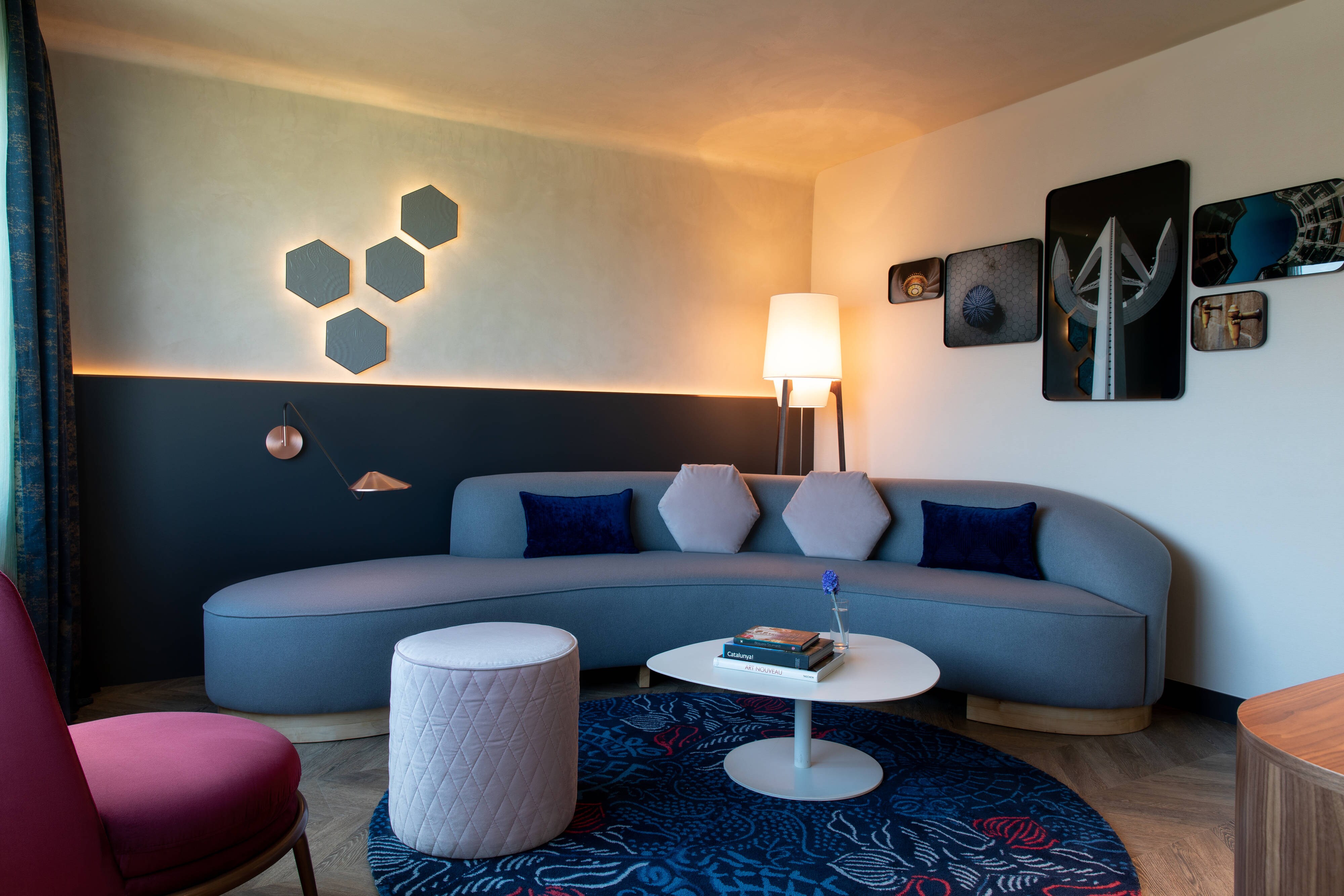 Sophisticated décor of our Mosaic Junior Suite.