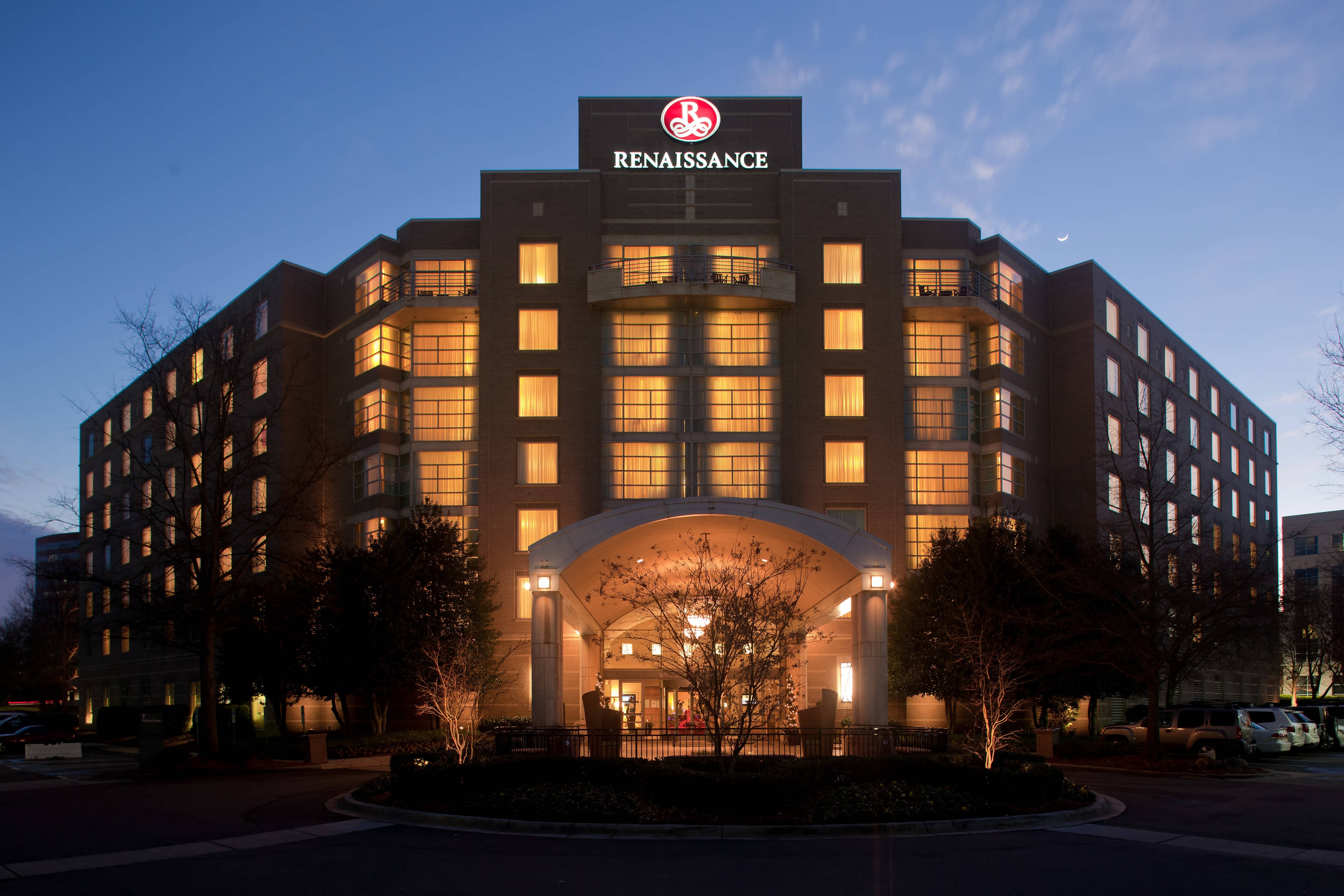 Hotel exterior.