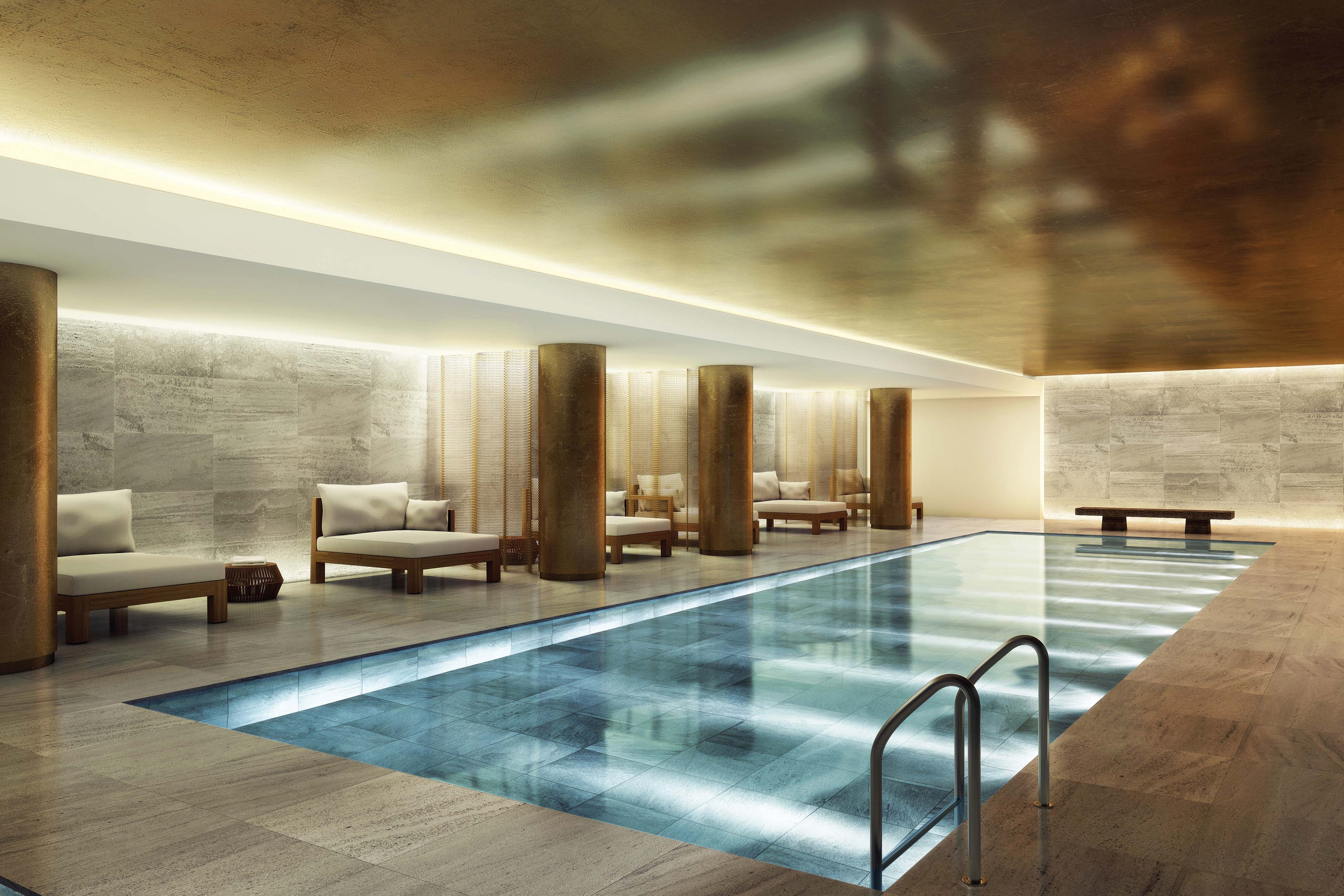 Indoor pool.