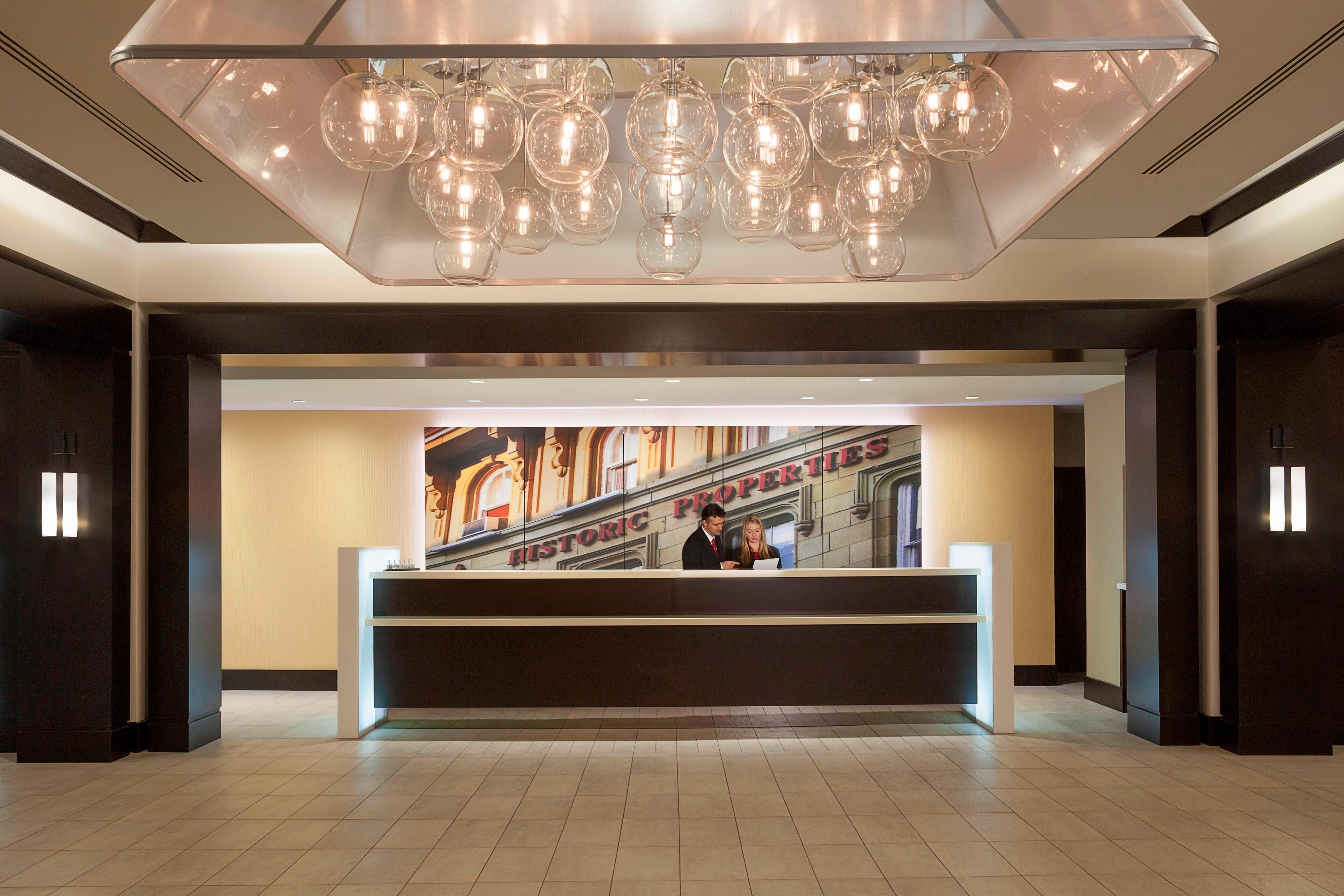 Front desk