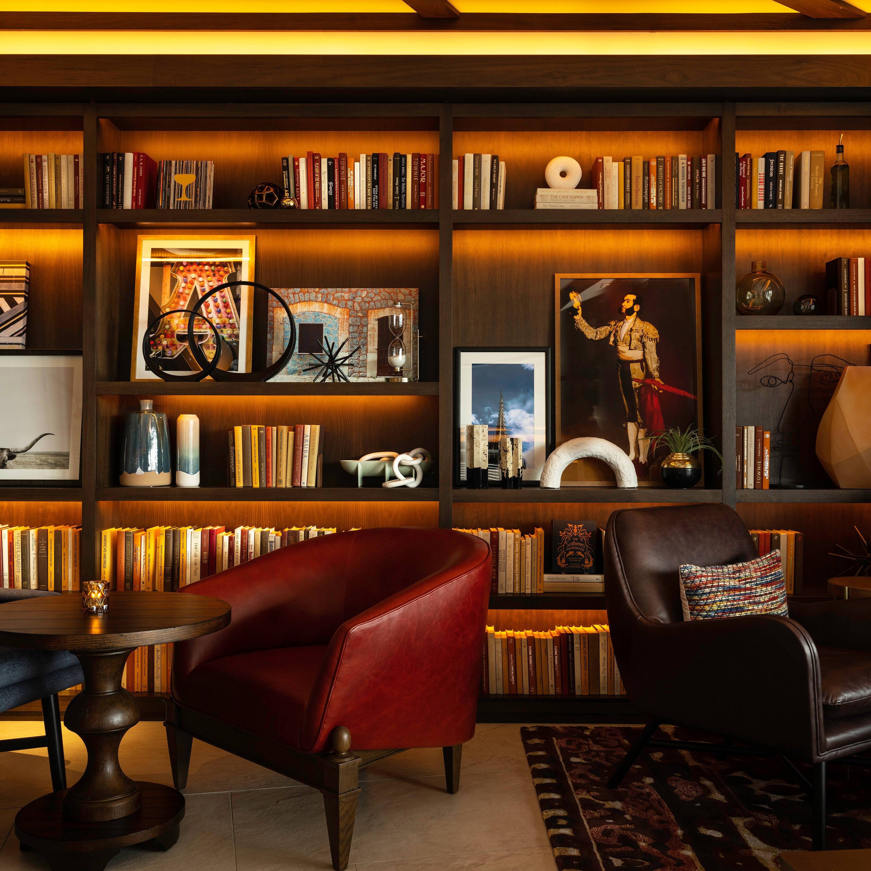 Hotel library
