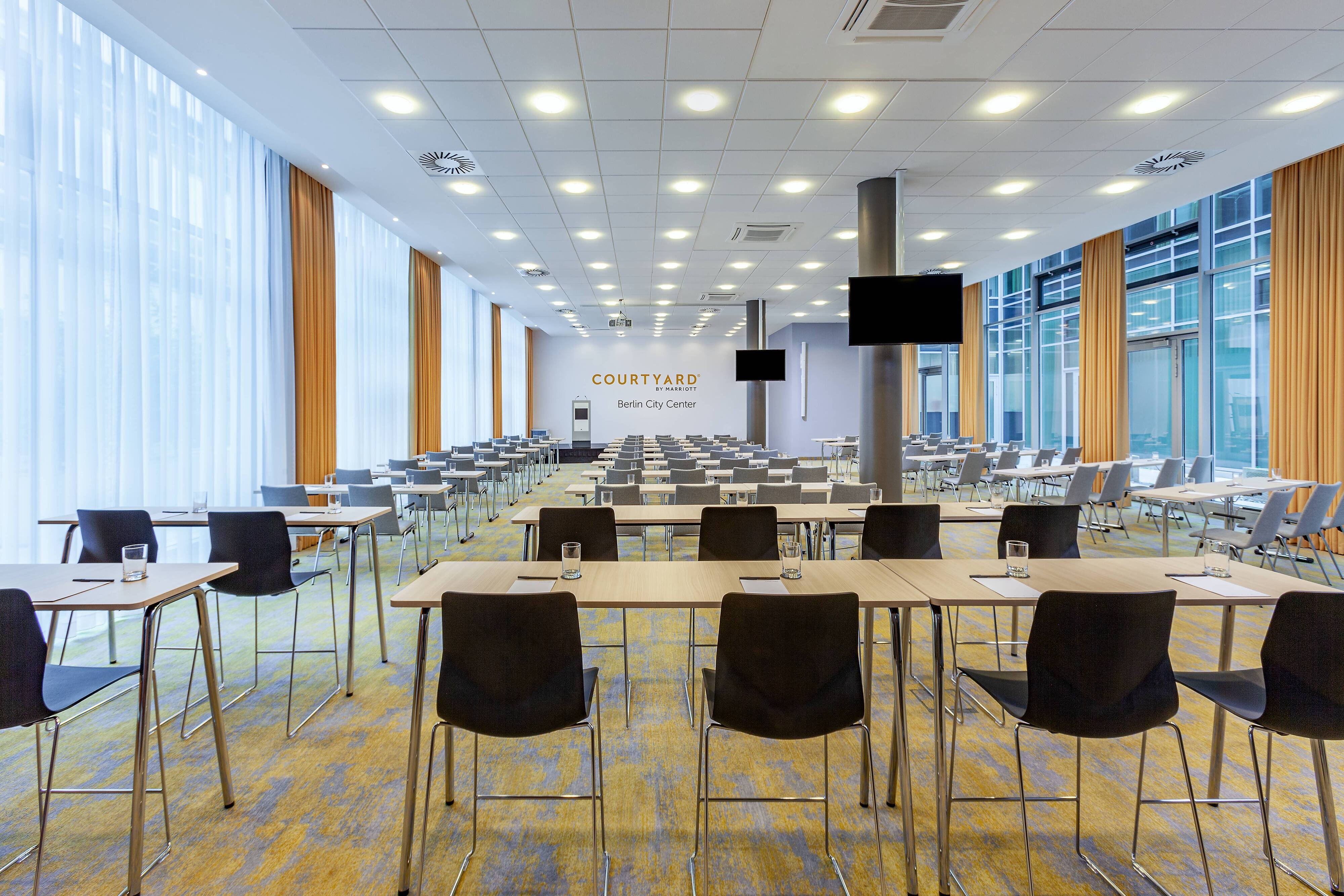 Meeting room classroom setup 