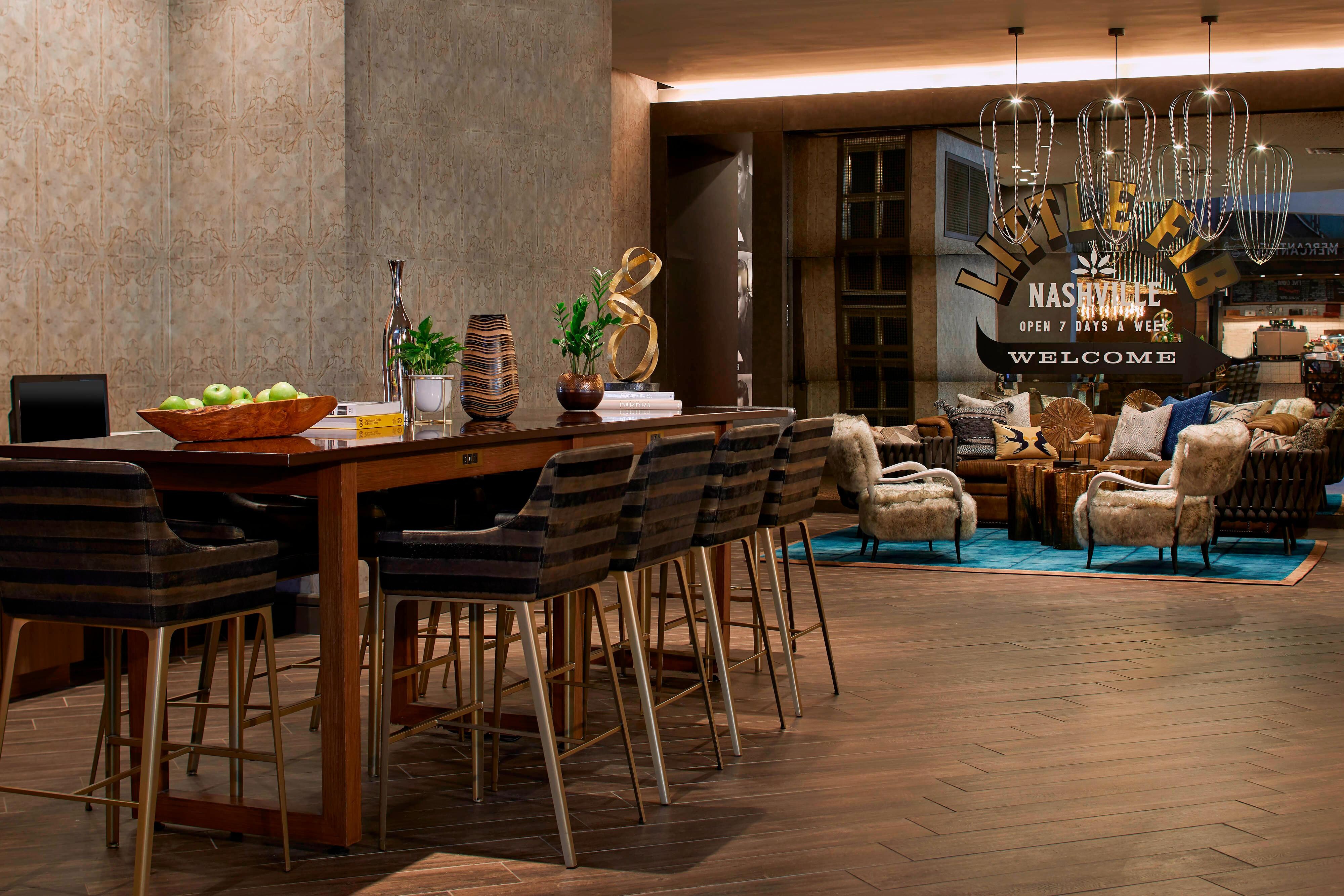 Lobby seating