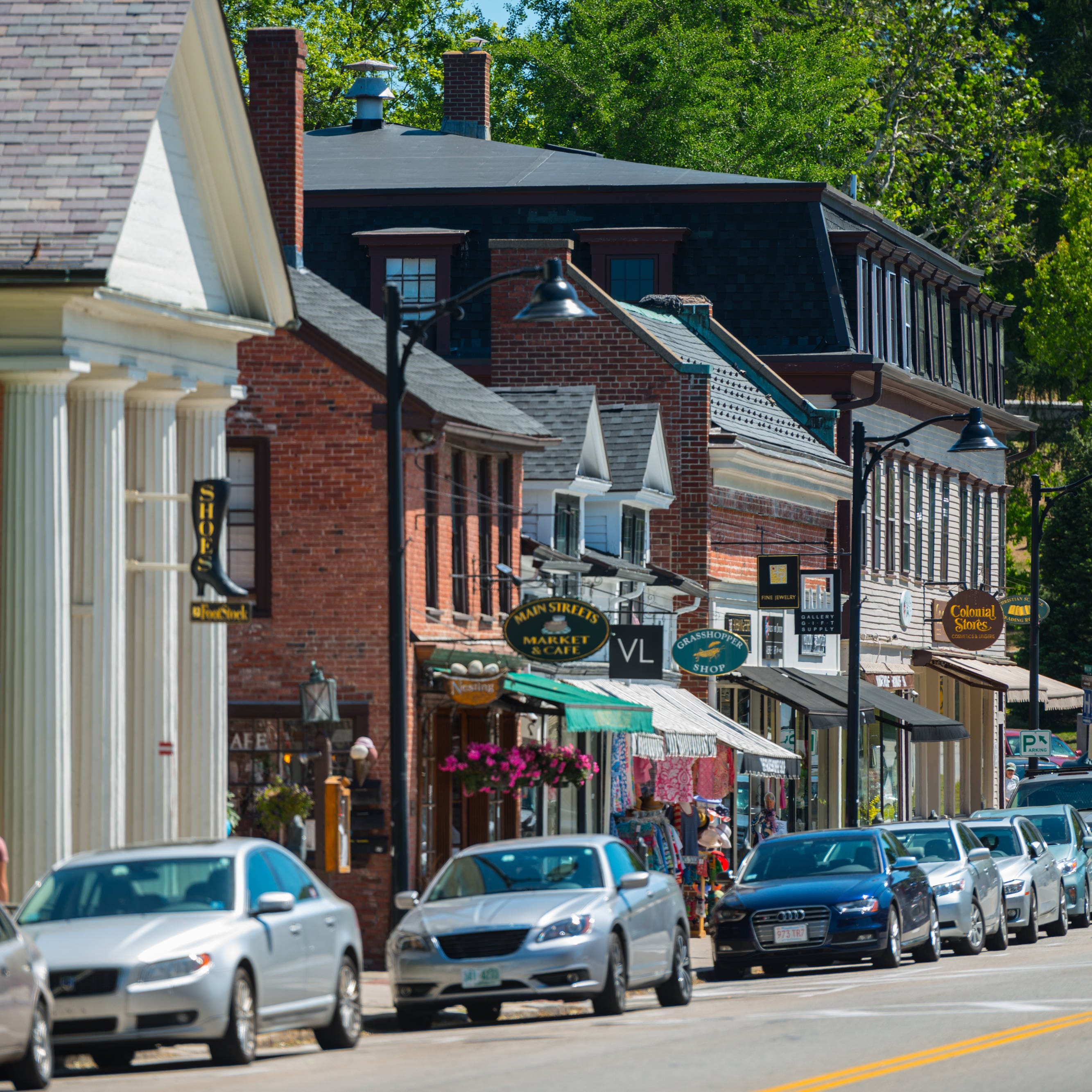 Downtown Concord, Massachusetts