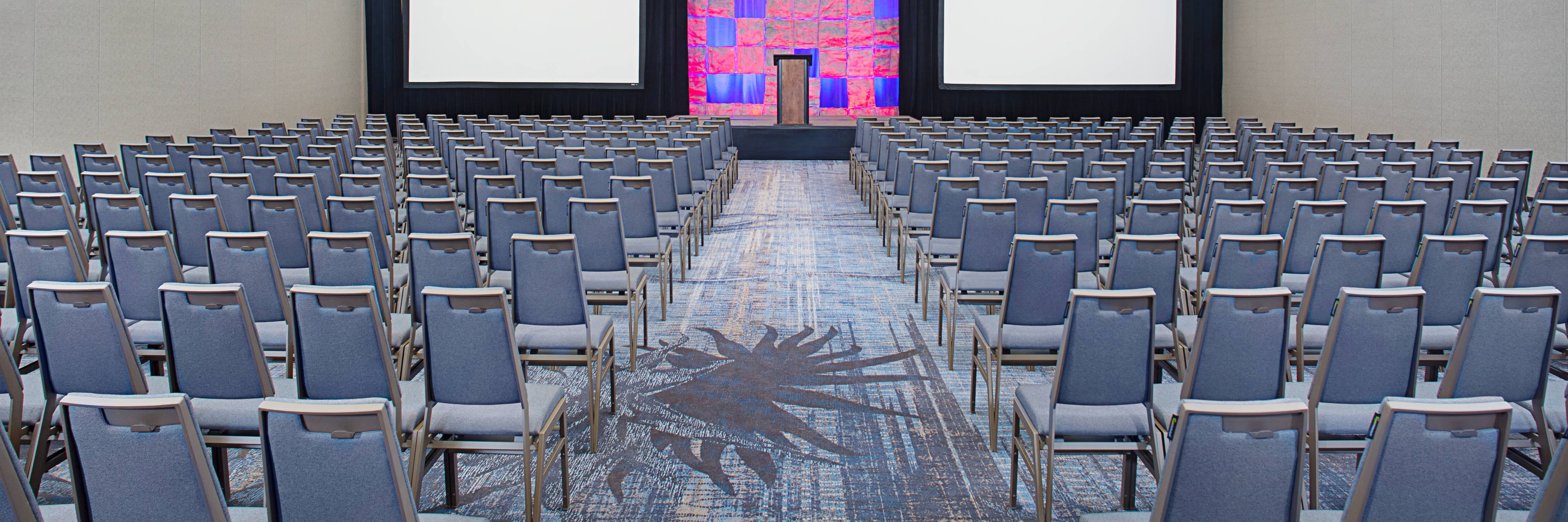 Ballroom event setup