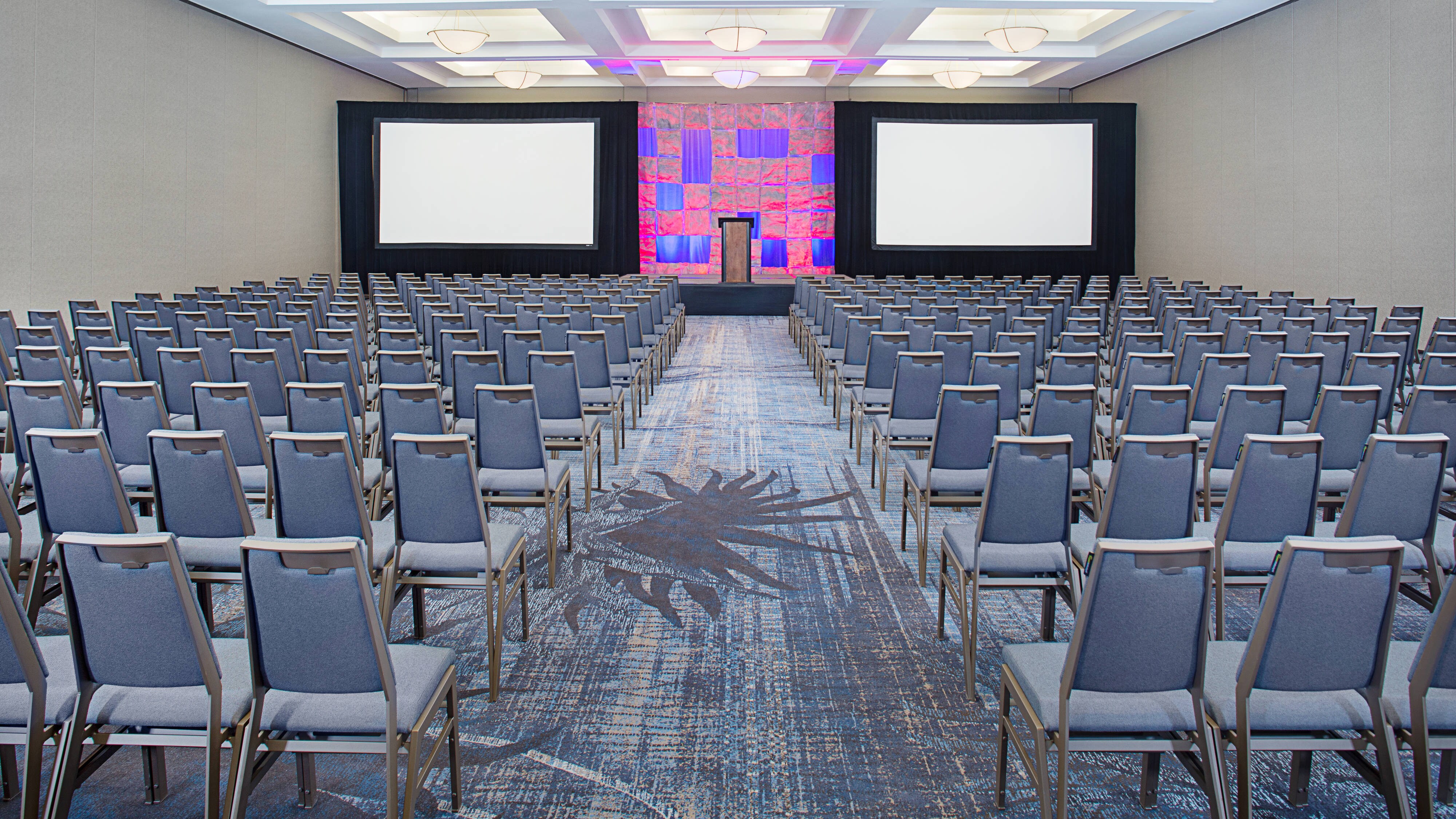 Ballroom meeting setup