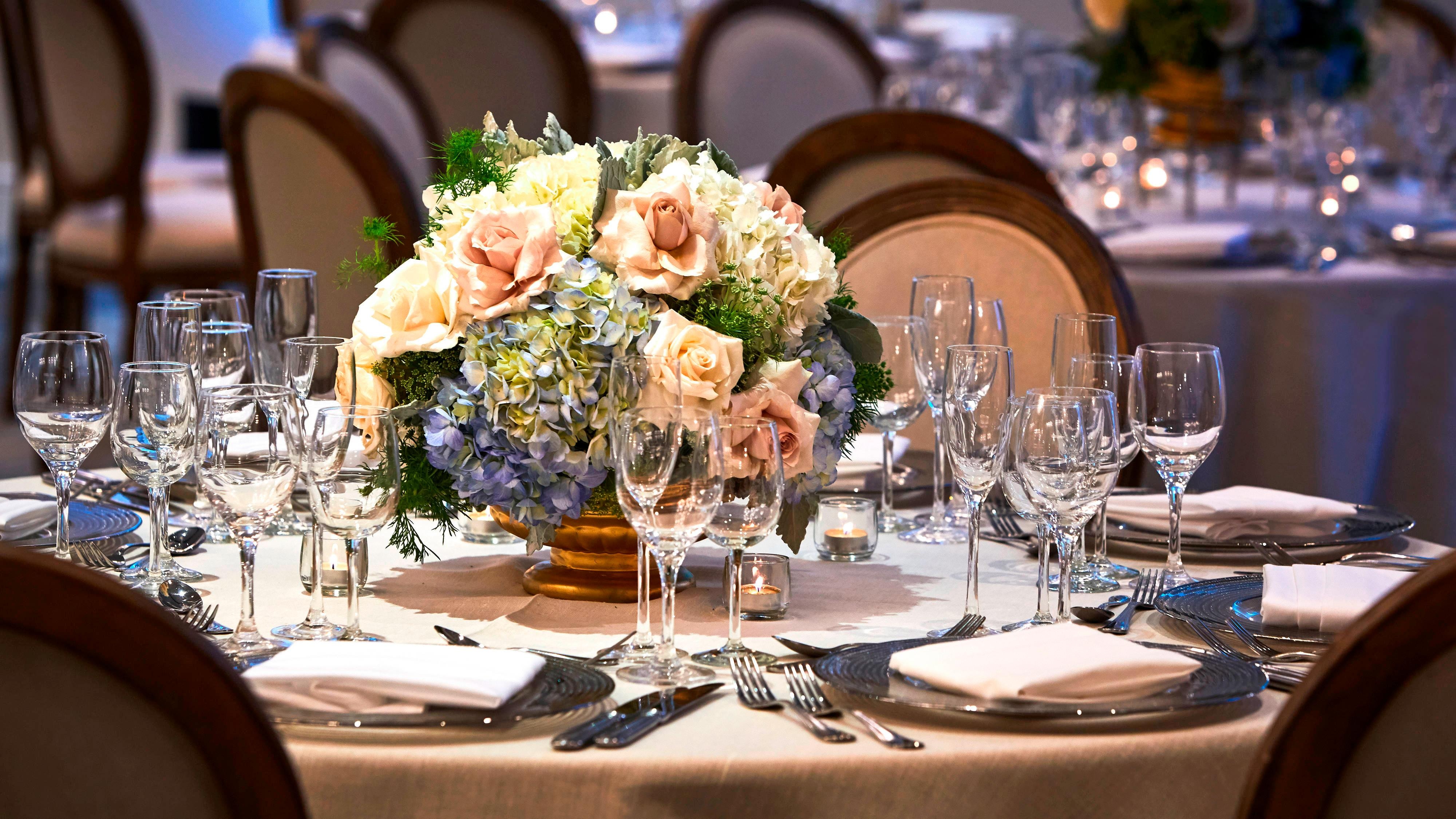 Wedding table details
